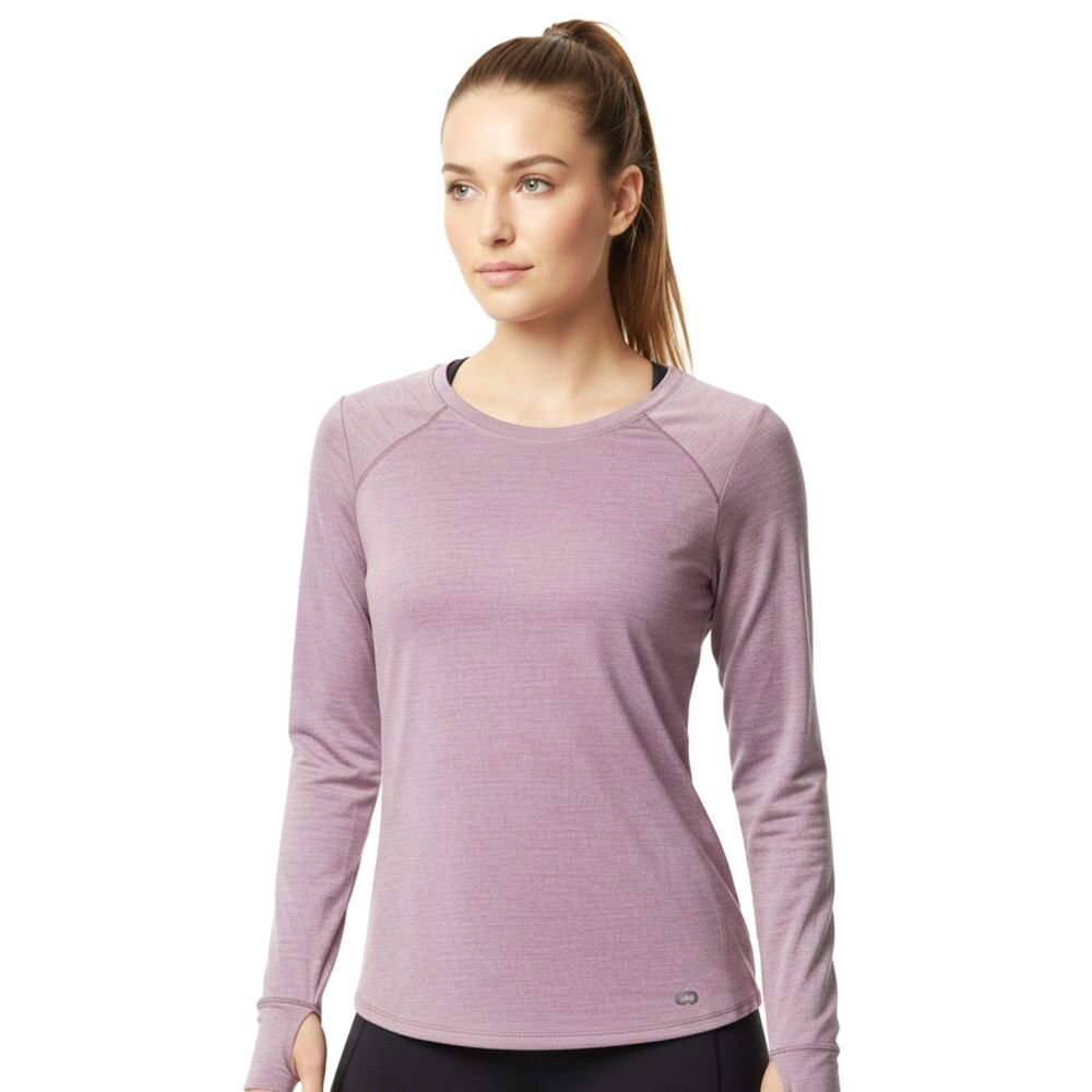 OGIO Purple Lavender Mauve‎ Performance Long Sleeve Athletic Top Women Small